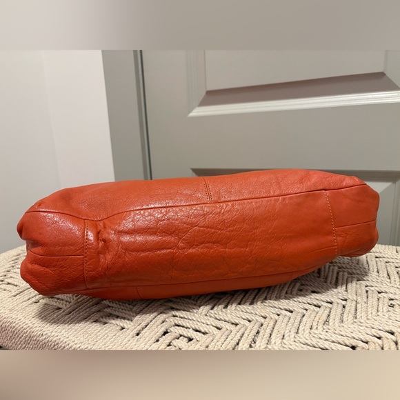 Coach Ashley 2012 Leather Burnt Orange Leather Tote/Carryall - Picture 3 of 11